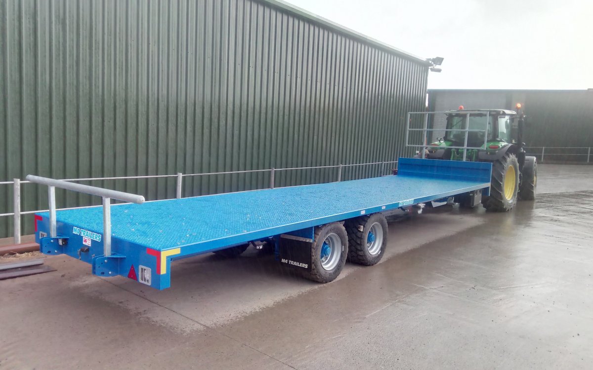 Flat Bed & Bale Trailers